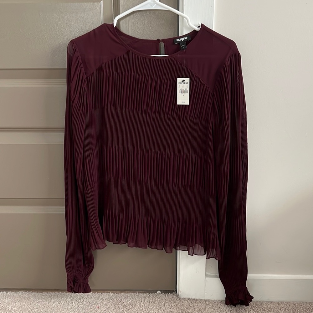 Express Plum Blouse
